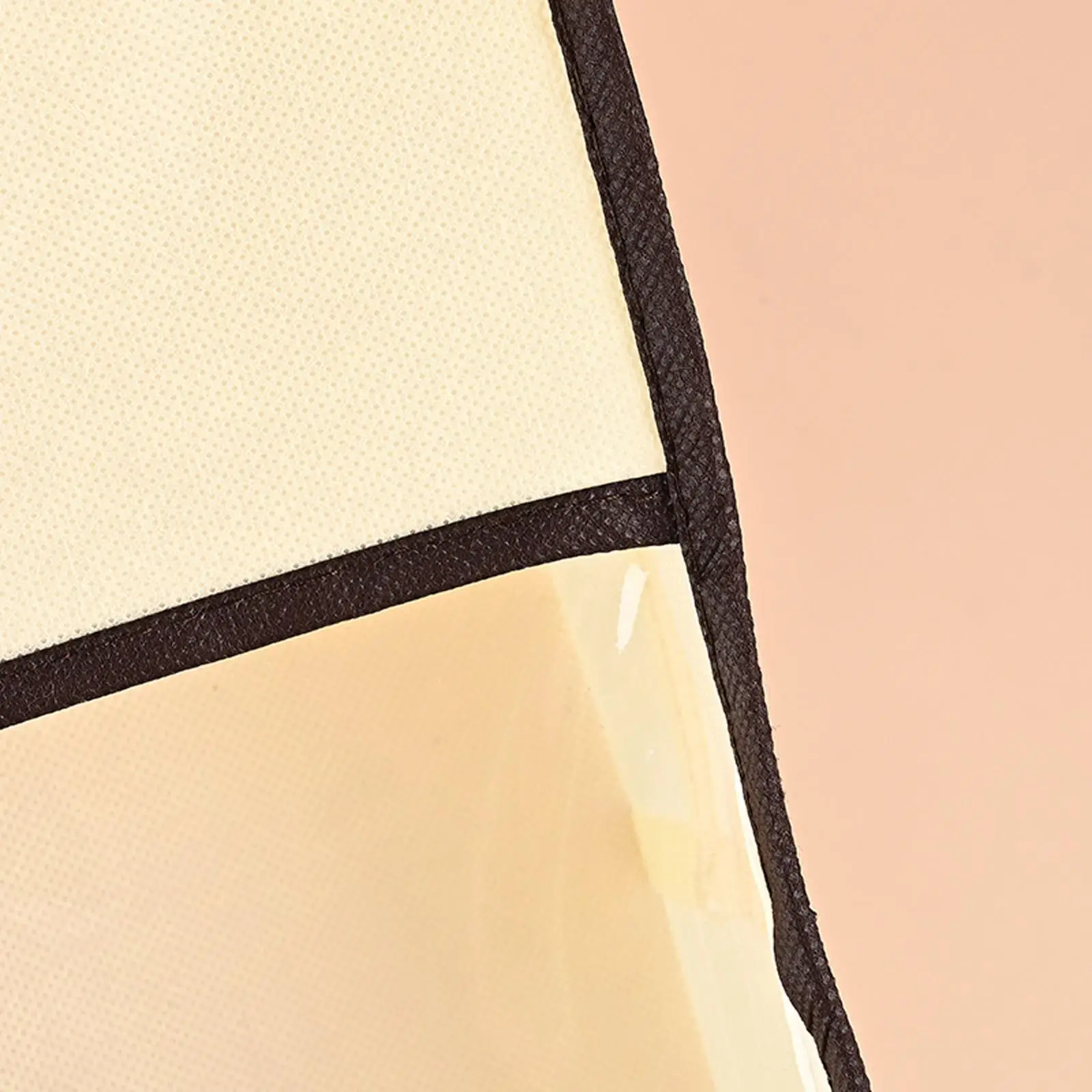 Handbag Dust Bag Purse Protector Clear Non Woven Fabric and PVC Coating Sturdy Practical Versatile for Robes Pillowcase