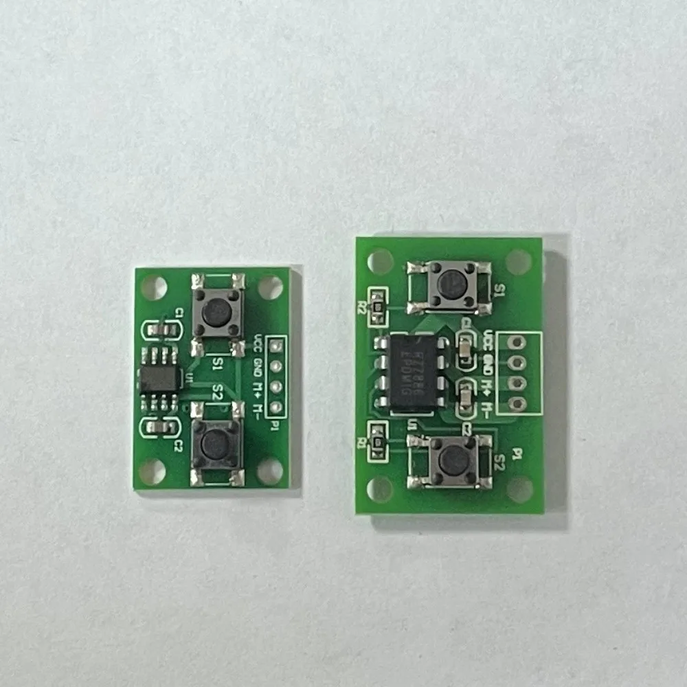 Two-Channel Wired Control Module Motor Forward/Reverse Control Switch DIY Motor Dual-Channel Remote Control Driver Circuit Board