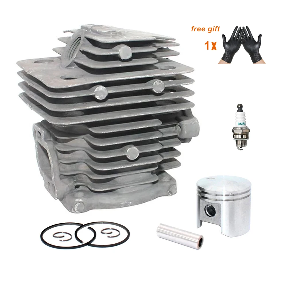 Imagem -06 - Pistão do Cilindro Kit para Echo Rm460 Rm-465 Cls-4600 Cls-4610 Srm-4600 Srm-4605 Srm-4605u Srm-4510 42 Milímetros