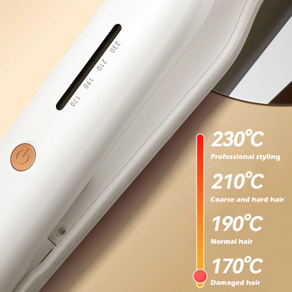 

Удобный для путешествий профессиональный выпрямитель для волос, керамические бигуди для коротких волос, маленькие керамические утюжки для укладки волос, инструмент для укладки волос