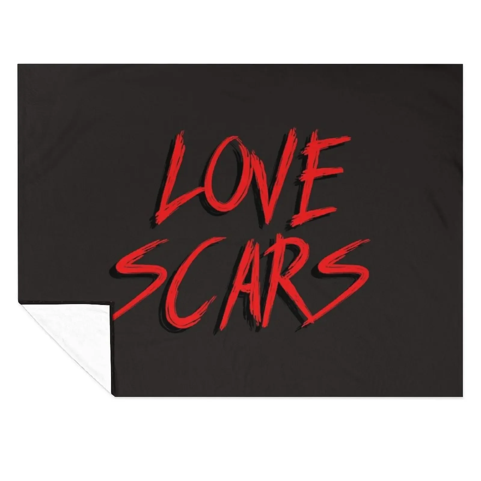 

Love Scars TR Throw Blanket Cute blankets and throws Flannel Fabric For Baby Blankets