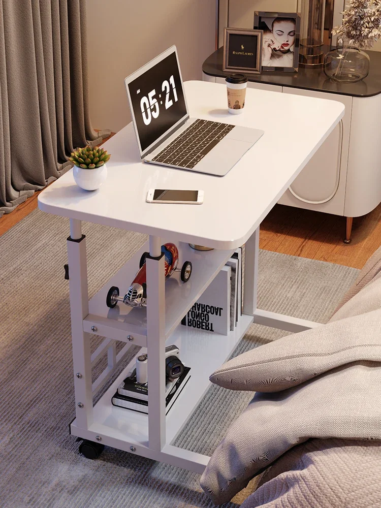 

Simple bedside table, movable lifting table, multifunctional