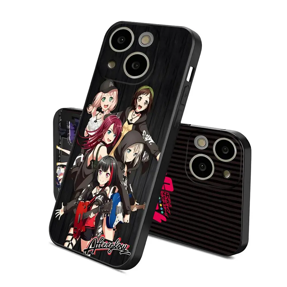 Roselia BanG Dream Anime Phone Case for 15 Pro Max for Apple iphone 14 13 14 12 Mini 11 Xr X Xs Pro Max 8 7 Plus Back Cover