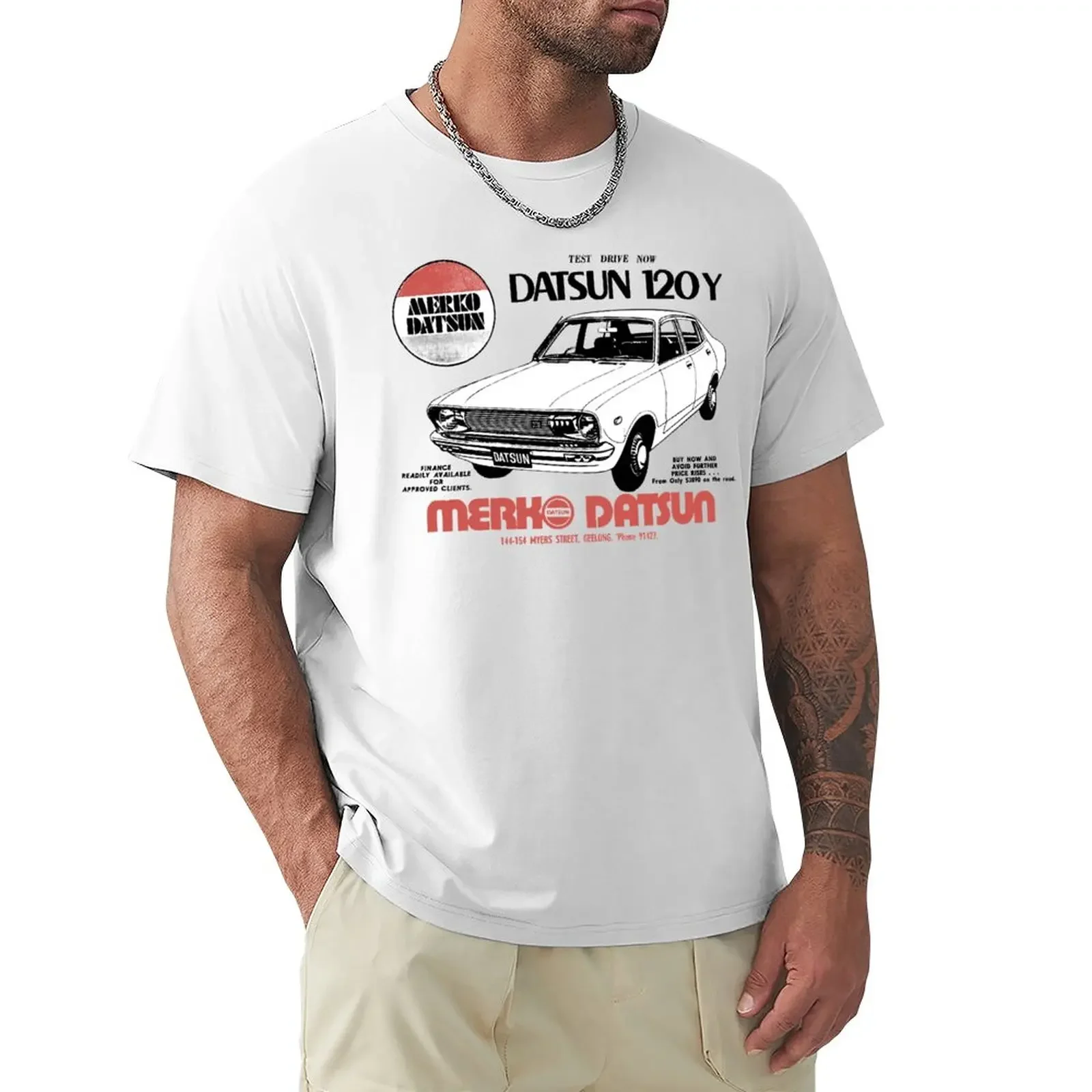 DATSUN 120Y T-Shirt t-shirts man customized t shirts oversized t shirts man clothes mens cotton t shirts