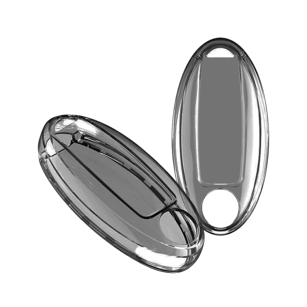 

Прозрачный мягкий чехол для ключей из ТПУ для Nissan Qashqai J10 J11 X-Trail T31 T32 Kicks Tiida Versa Murano Note Juke Micra Rouge Cover