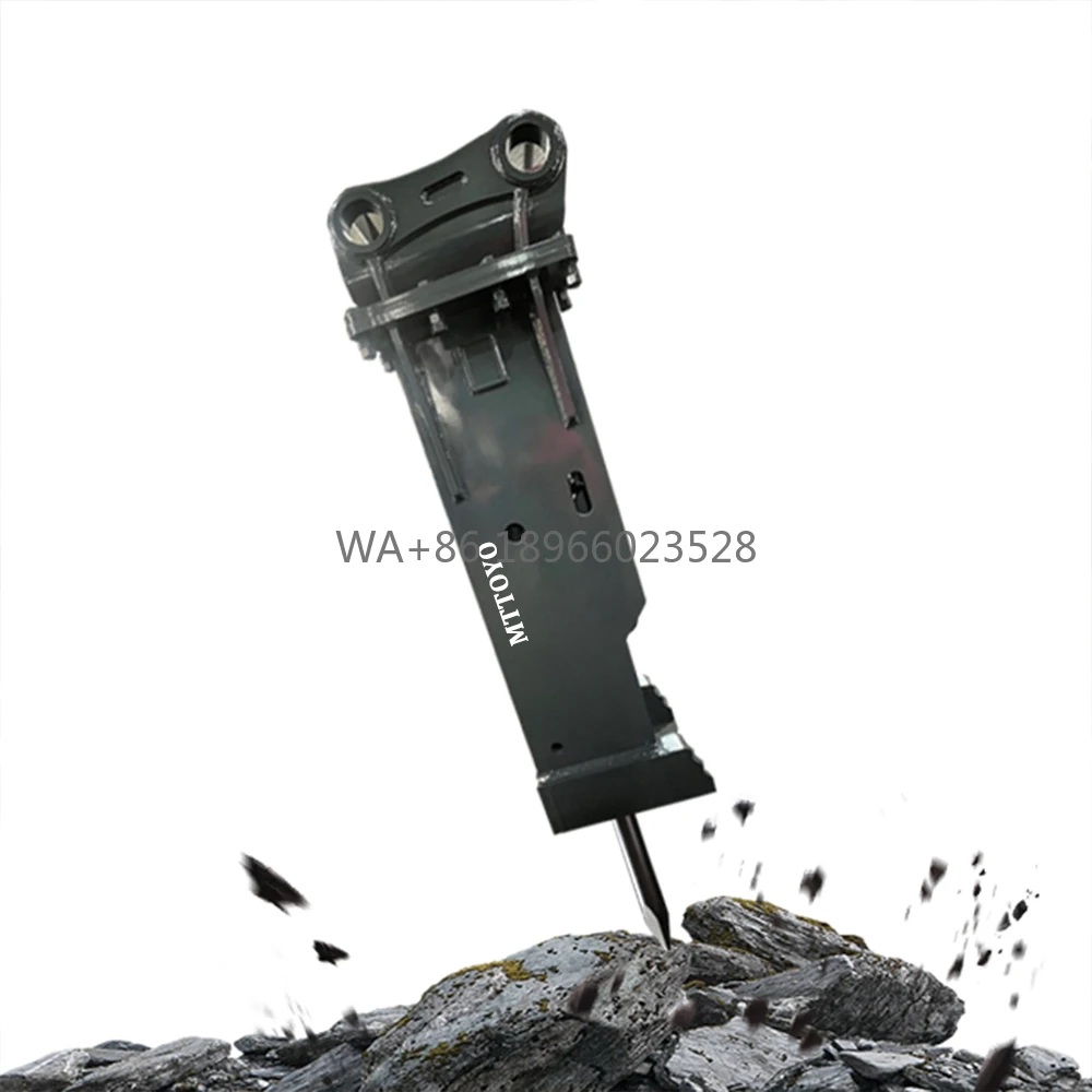 عالية الجودة GCB200 مطرقة الكسارة الهيدروليكية العلوي نوع مفتوح متعدد الوظائف استخدام البناء جديد HB20G إزميل الأساسية مكون #1