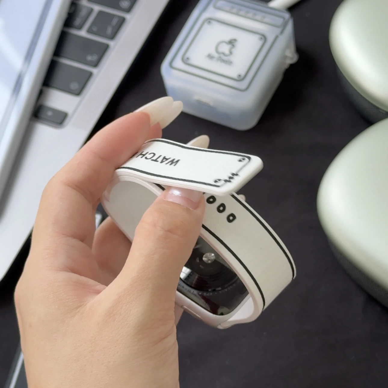 ل HK11 برو ماكس الرياضة المغناطيسي الهزلي سيليكون العصابات HK10 الترا 3 SmartWatch HK9 ultra2 HK11 Mini + hk8 سوار حزام مقاوم للماء