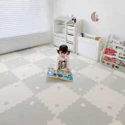 Baby PE Foam Play Mat 60x60x2CM Children's Puzzle Carpet In Children's Room Activities Mat For Baby Ins Wind Kids Pad 2CM Thick