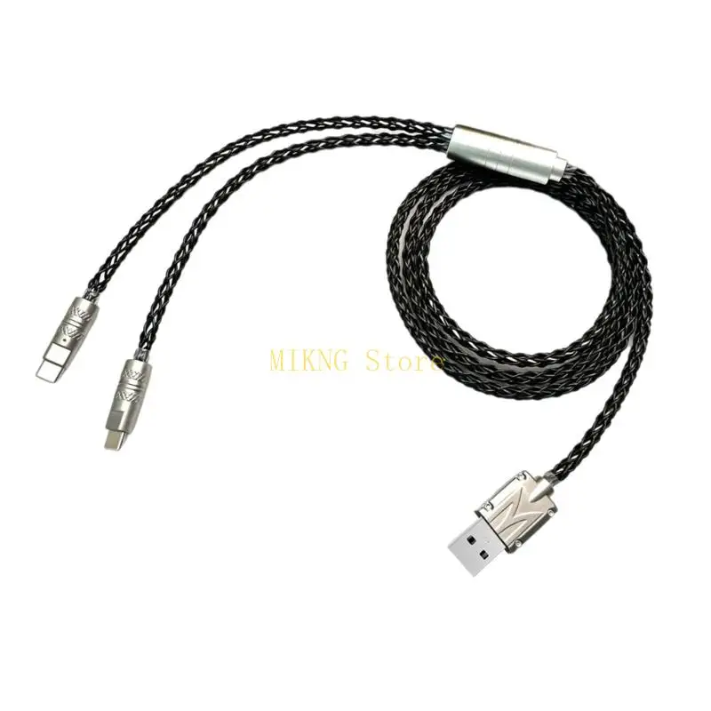 Desk Use C Port Data Cable With 1 to 2 Cable Layout Indoors Daily Best Sale