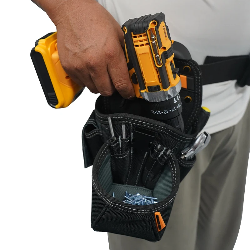 TOOLSTACK TSK-20LX الحفر الكبير الحافظة الحقيبة متخصص اليد حفر حزام الحقيبة إصلاح تركيب المحمولة تخزين أداة حقيبة
