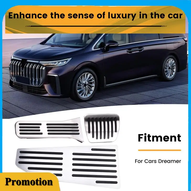 

Portable 1 Set Car Throttle Brake Rest Pedal For Lantu Voyah FREE Dreamer Punch-Free And Non-Slip Modification Brake Pedal