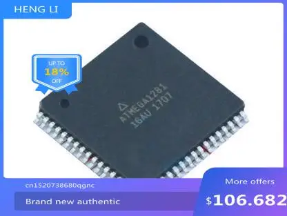 100% NEWHigh quality products ATMEGA1281-16AU ATMEGA1281 ATMEGA1281-16AUR QFP64 MCU