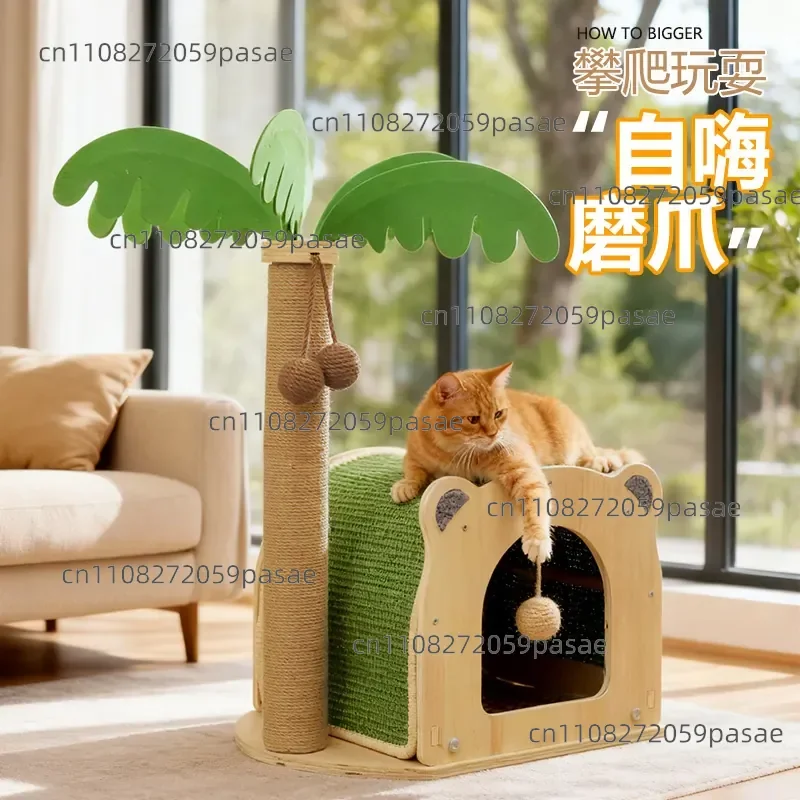 Frame Integrated Cat Nest House Scratch Resistant Cat Jumping Platform