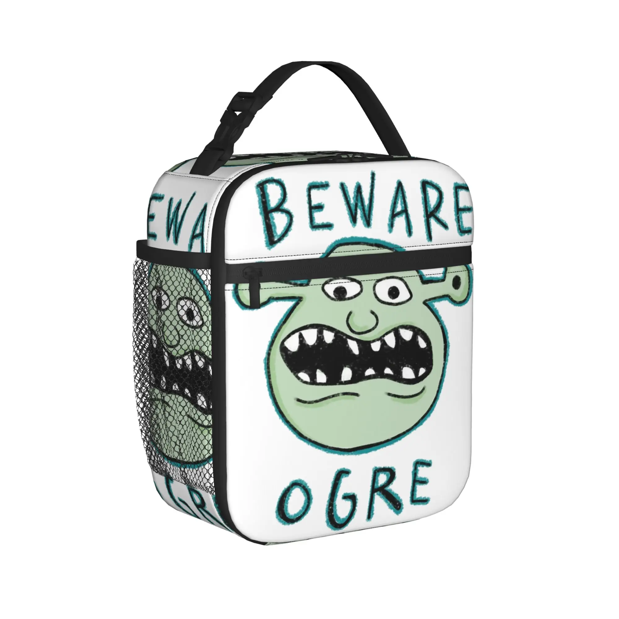 Beware Ogre Shreks Thermal Insulated Lunch Bag for Work  Portable Food Container Bags Thermal Cooler Food Box