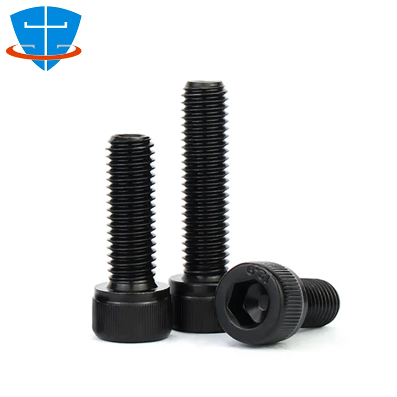 

DIN912 M2M2.5 M3 M4 M5 M6 M8 M10 M12 12.9 Alloy Steel Black Hexagon Hex Socket Cap Head Screw Cheese Cylindrical Head Allen Bolt