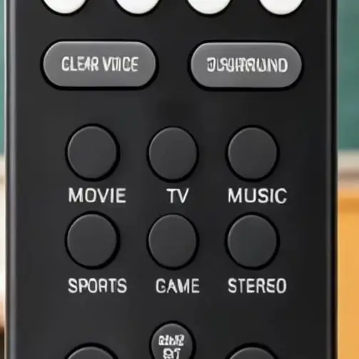 Replacement Infrared Remote Fits YAS-209, Works With YAS-109 YAS-309 YAS-409 Yamaha Home Theater Sound Bar Controller