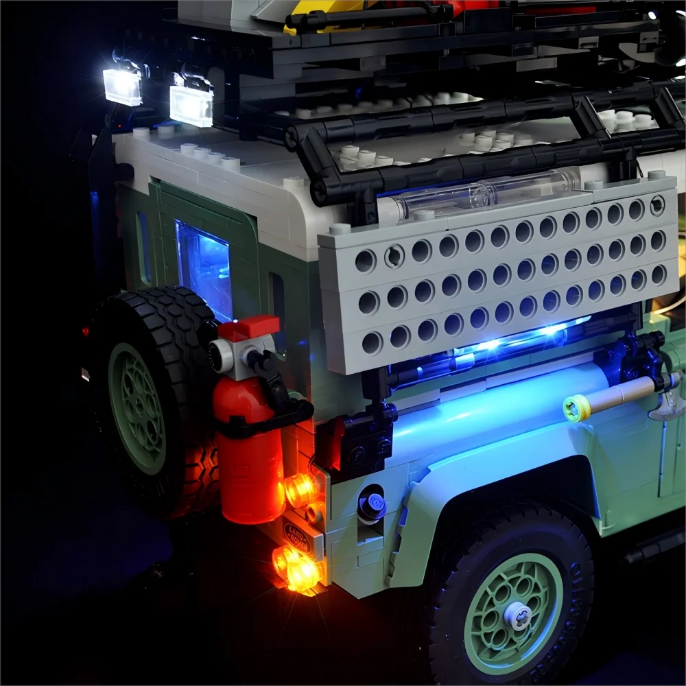 LYBMTWF LED Lights Kit Compatible with Lego 10317 Off-road Vehicle Building Blocks Model (NOT Include The Model Bricks) view 4
