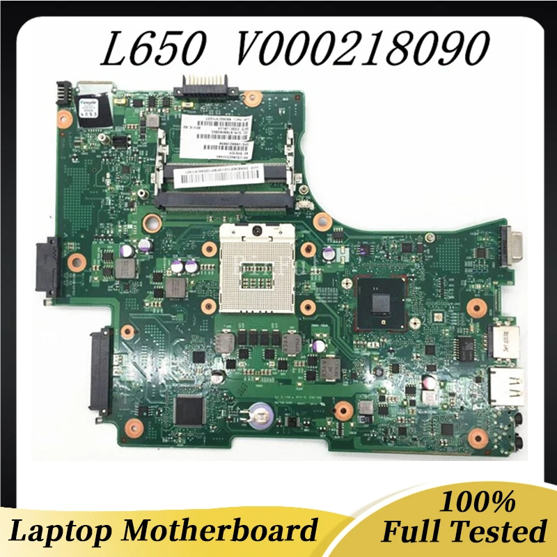 Placa base V000218090 para ordenador portátil Toshiba Satellite L650 L655, alta calidad, 6050A2332402-MB-A02, funciona completamente bien, 100%