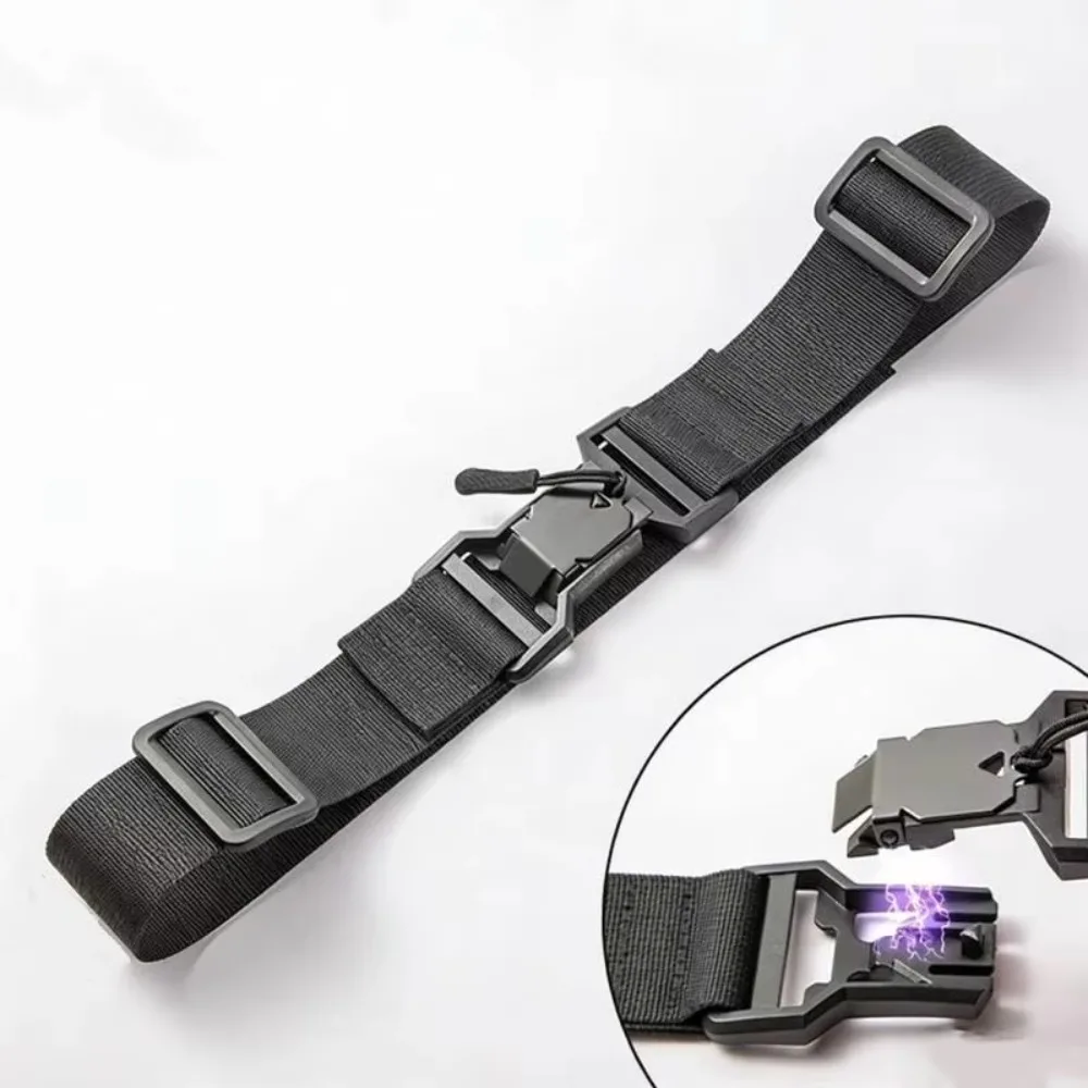 Magnetic Buckle Backpack Chest Pack Strap Easy Detachable Versatile Durable Adjustable Shoulder Strap Adjustable Length