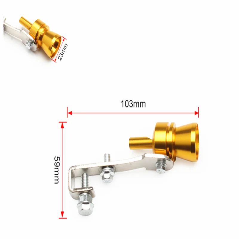 Car tail whistle exhaust pipe emulator for Audi A3 8P A4 B8 Q5 A1