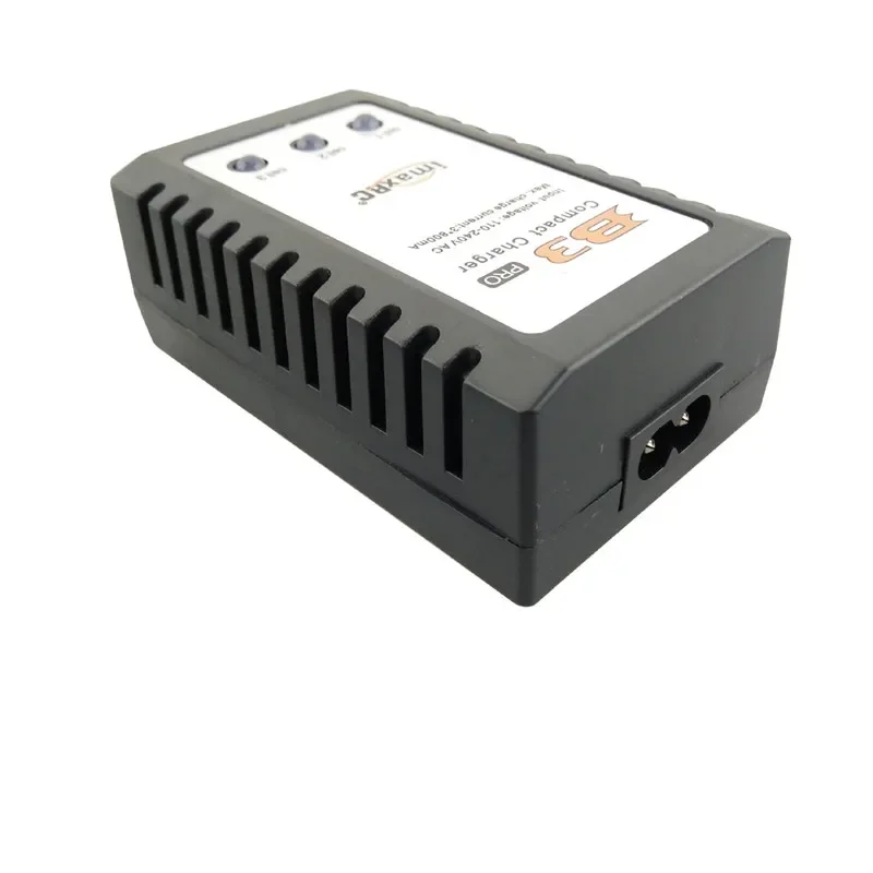 10W B3 Balancer Charger  AC 110V-240V Input LED Display 2S 3S 7.4V 11.1V Lipo Battery Charging Unites (US Plug or Euro Plug)