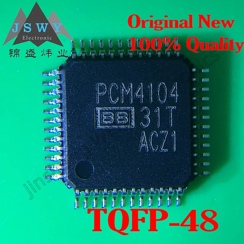 

5~10PCS PCM4104 PCM4104PFBR SMD TQFP48 Dedicated Audio Converter Chip 100% Brand New Original Stocked Free Shipping