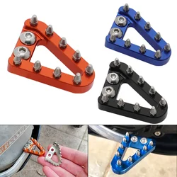 CNC Motorcycle Rear Brake Pedal Step Plate Tip For KTM 125-530 EXC XC XCW EXCF For Husqvarna TC TE FE 2008- 2016 MX Motocross