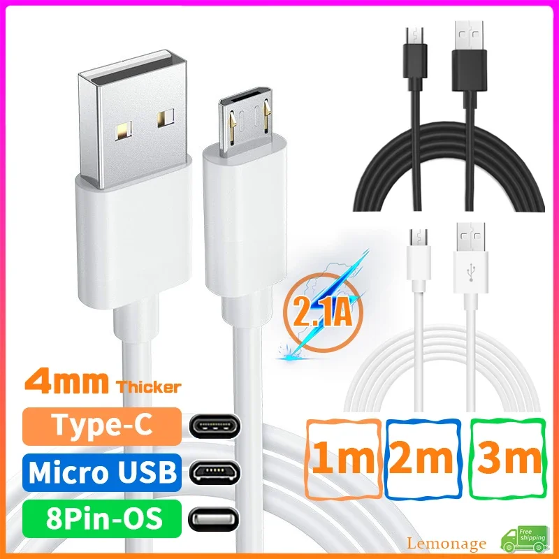 1M 2M 3M Usb Fast C… - image