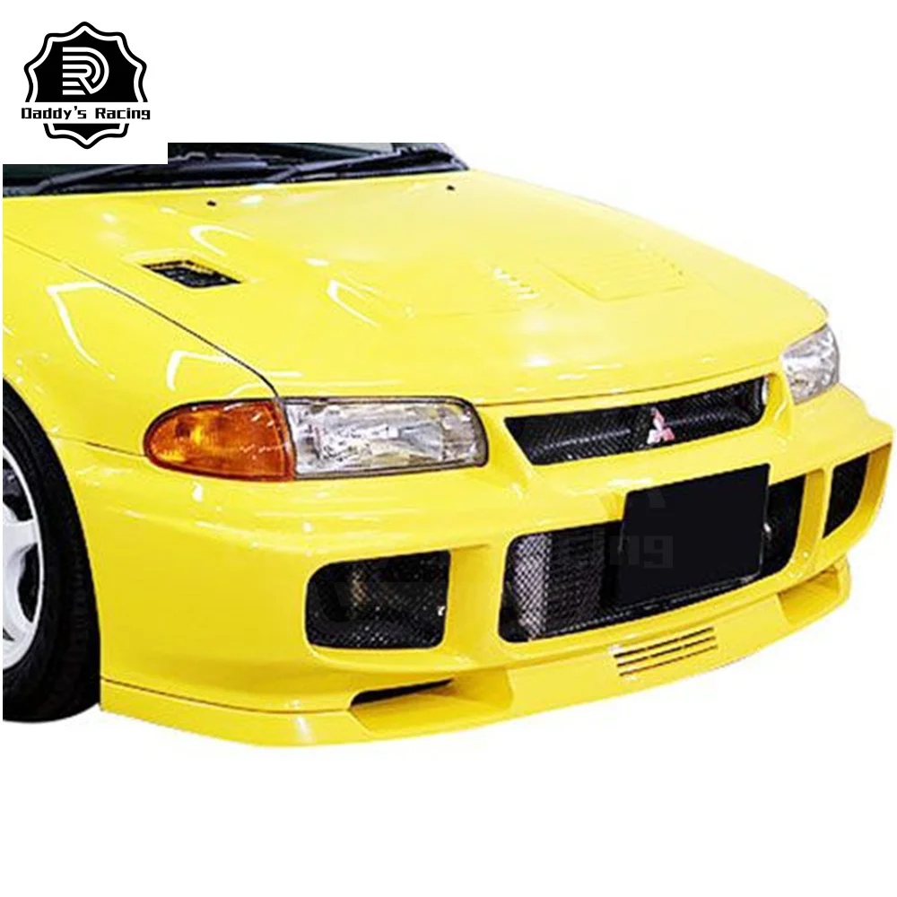 DD Style Fiber Glass Body Kit Fit For Evolution 3 EVO 3 93-96 Front Rear Bumper Side Skirts High Quality 5 PCS