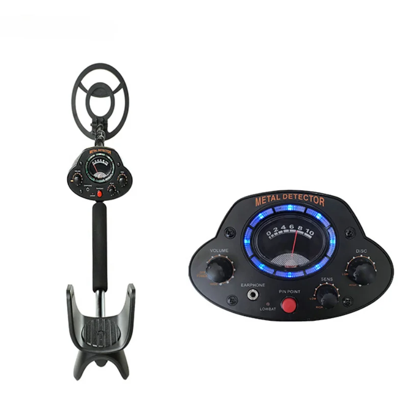 Detector de metales subterráneo de oro profesional Tianxun MD-5020 de alta sensibilidad con bobina de búsqueda totalmente impermeable de 8"