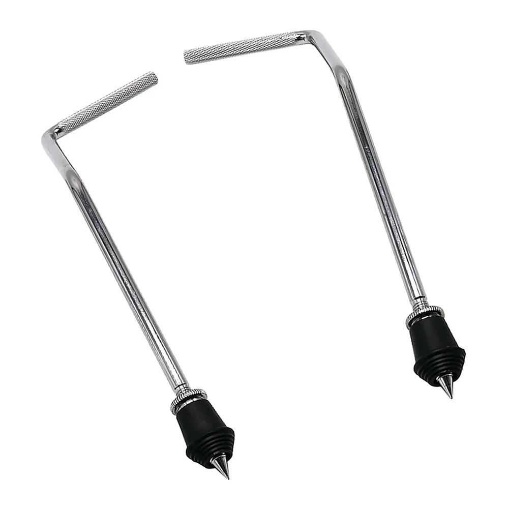 Drum Performance Enhancement Drumsticks Non-Slip Feet Metal Floor Foot Enhanced Stability High-Grade Electroplated Steel