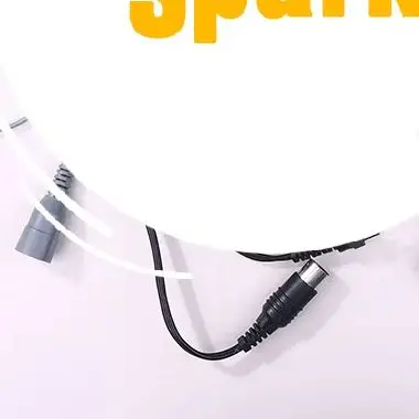 1 szt. Kabel zasilający do frezarki do paznokci, elektryczny przewód sprężynowy do mocnej frezarki Strong H6 W-168 202B, akcesoria do frezarki do manicure