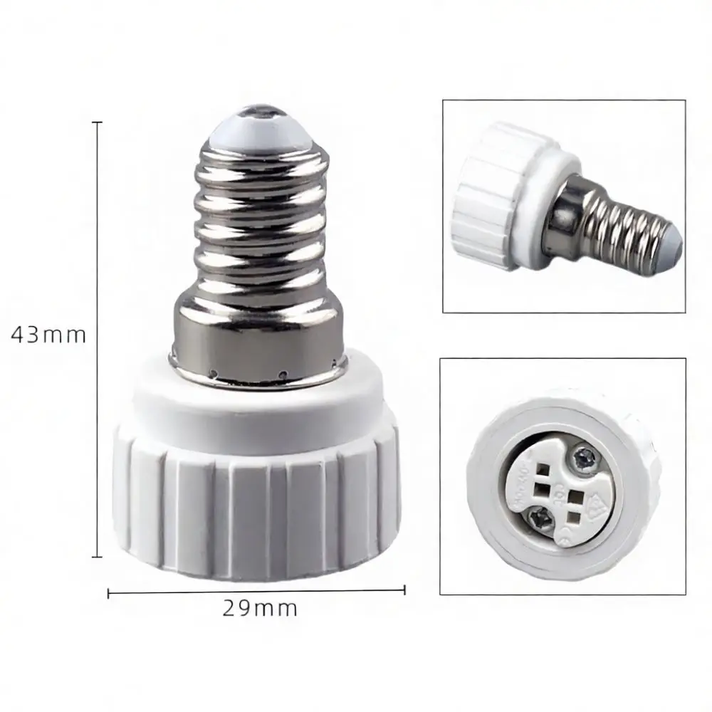 Bulb Socket Converter LED Light Holder Adapter For E27 E14 B22 GU10 G9 MR16 Screw Base Replacement Lighting Accessories Adaptor
