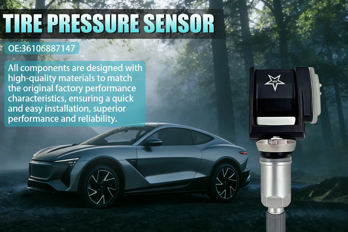 TPMS-Sensor 36106887147 für BMW G01 G11 G20 G30 G31 540i 740i 433MHz Reifendruckkontrollsensor Ersatz 6887140 – Detail 1