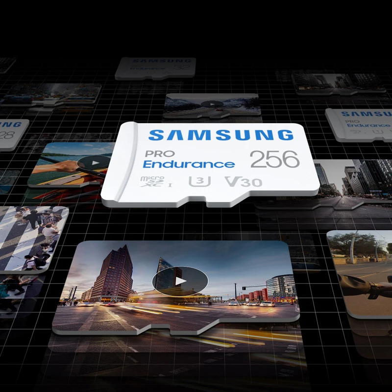 SAMSUNG-Microsd EVO/PRO Plus, 512GB, 256GB, 128GB, U3, 4K, HD, 64GB, 32GB, Clase 10, U1, FHD, tarjeta de memoria TF de alta velocidad