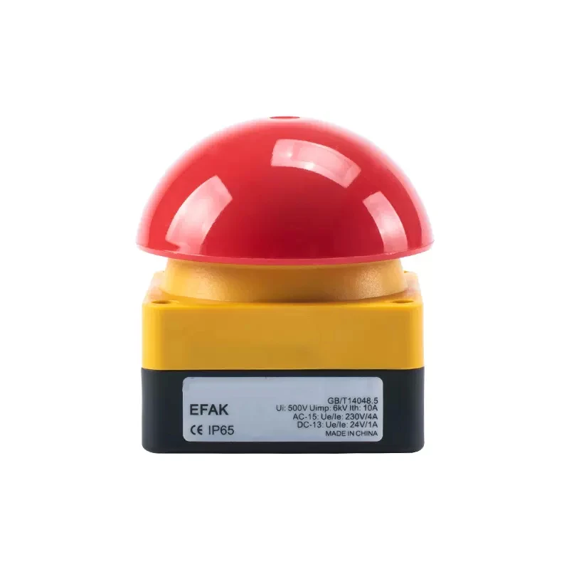 1Pcs Mushroom Button Self-Rest Switch Ball Pedal Hand Clap Judges Clap Light Trigger Button Waterproof Game Answer Buzzer