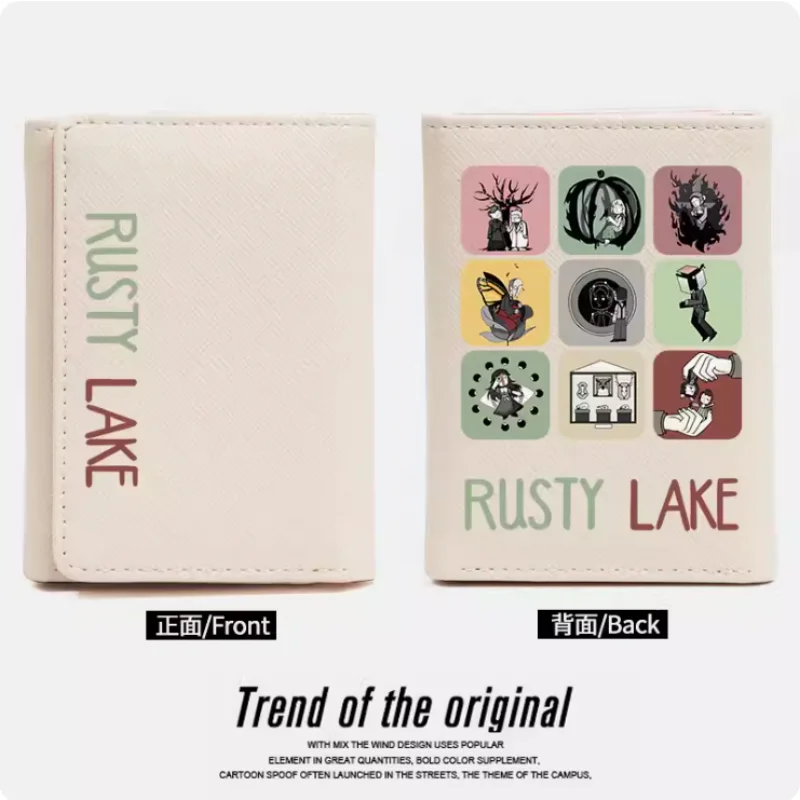 

Anime Rusty Lake: Hotel Wallet Women's Fold Bag Multi Card Large Capacity Fashion Wallet Gift