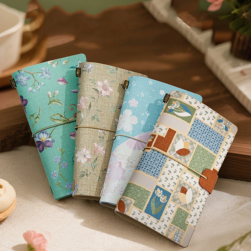 caderno-a6-com-capa-impressa-em-design-retro-encadernacao-ajustavel-caderno-de-folhas-soltas-com-capa-removivel