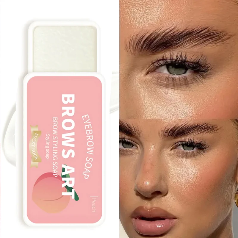 볼드하고 자연스러운 눈썹을 위한 3D 브로우 젤, 투명 방수 눈썹 스타일링 젤, 오래 지속되는 효과, 발렌타인데이 또는 어머니날 선물