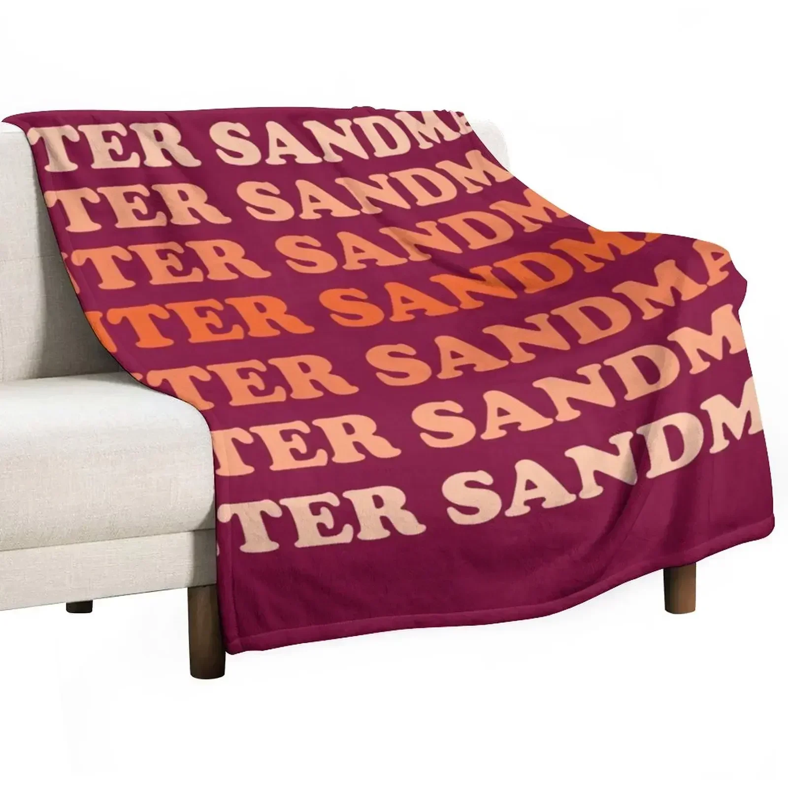 Enter Sandman Ombre Throw Blanket Soft Plaid Decorative Sofas Sofas Softest Plaid on the sofa Blankets
