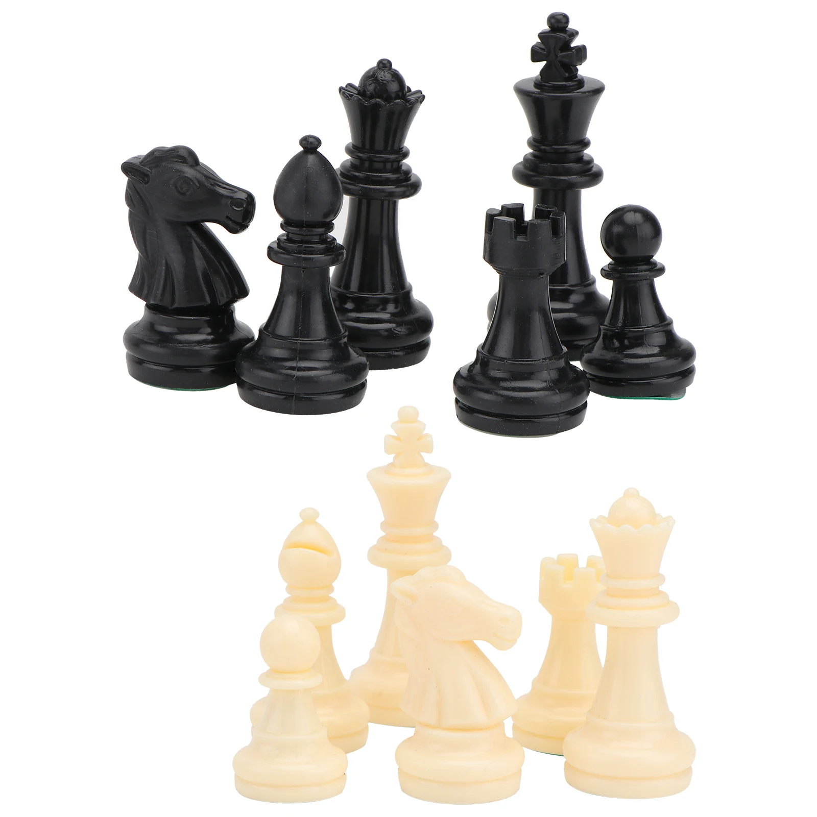 

32 Pcs Pieces Kids Toy Game Accessory Black Stones Parent-child Gathering Chess Game
