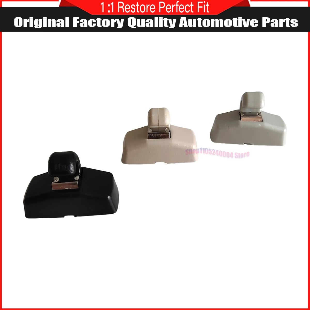 Nuevo Soporte de Gancho para Parasol para VW Amarok, Beetle, Cabrio, Caddy, Eos, Gol, Saveiro, Sharan, T4, T5, Seat Altea, Alhambra, Ibiza