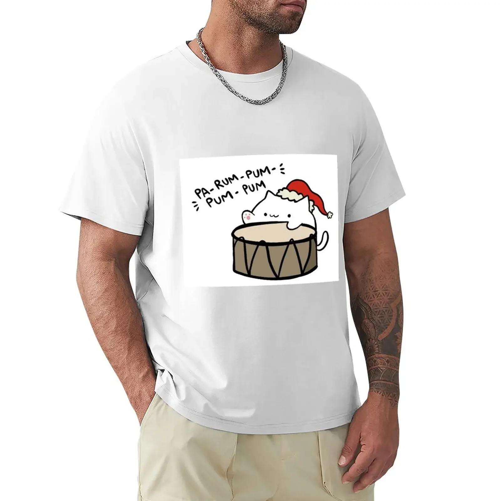 Pa-rum-pum-pum-pum! T-Shirt anime blanks t shirts for men