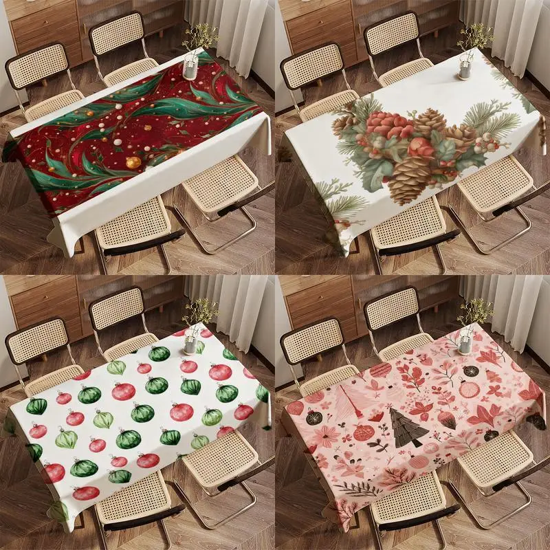 Marbled Pattern Tablecloth Restaurant Kitchen Tablecloth Living Room Home Decoration Rectangular Party Decoration