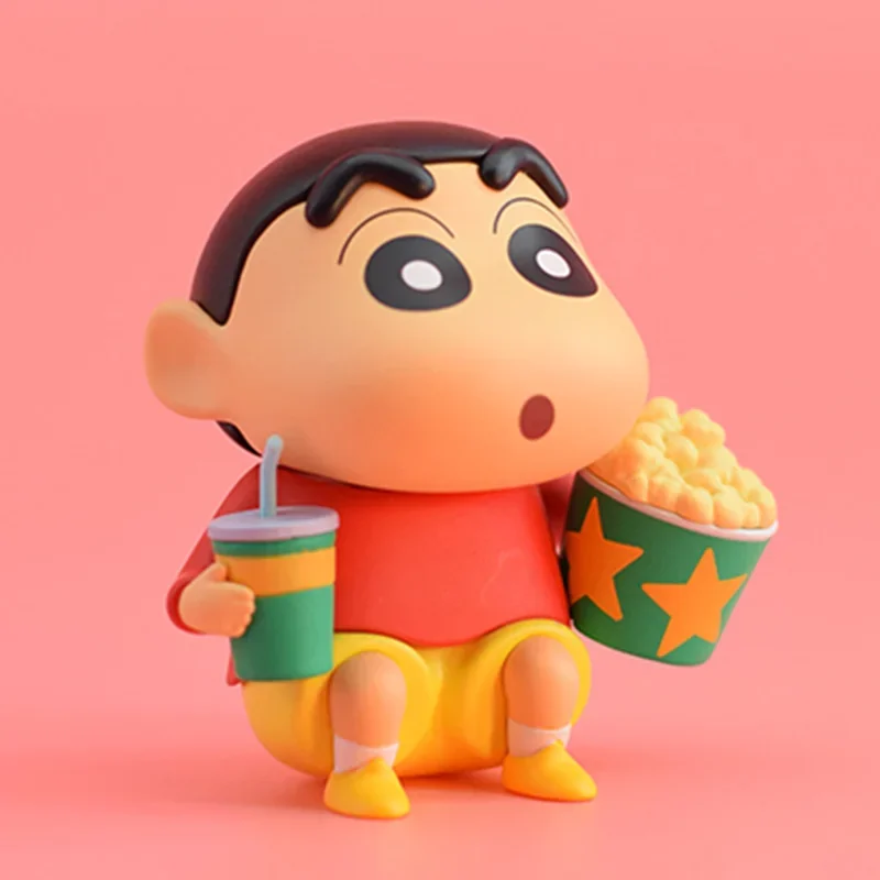 ใหม่ Original 52 ของเล่น Crayon Shin-Chan Emoticon แพคเกจ Series กล่องตาบอดอินเทรนด์ภาพเคลื่อนไหวเครื่องประดับรูป Mystery กล่องของขวัญ