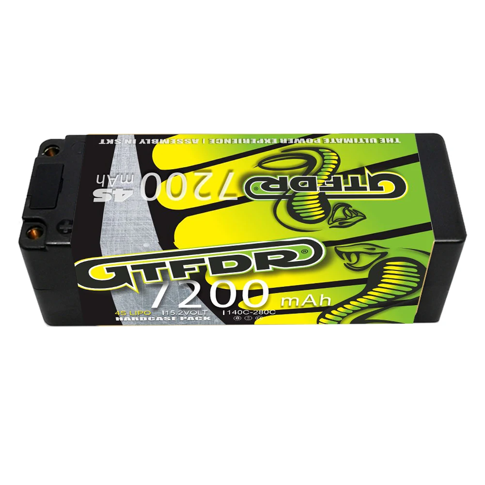 GTFDR 4S 14.8V 15.2V 5200mah 6200mah 6500mah 7000mah 7200mah 8000mah 8500mah 9400mah 5MM bullet for RC Car Buggy Truck Truggy