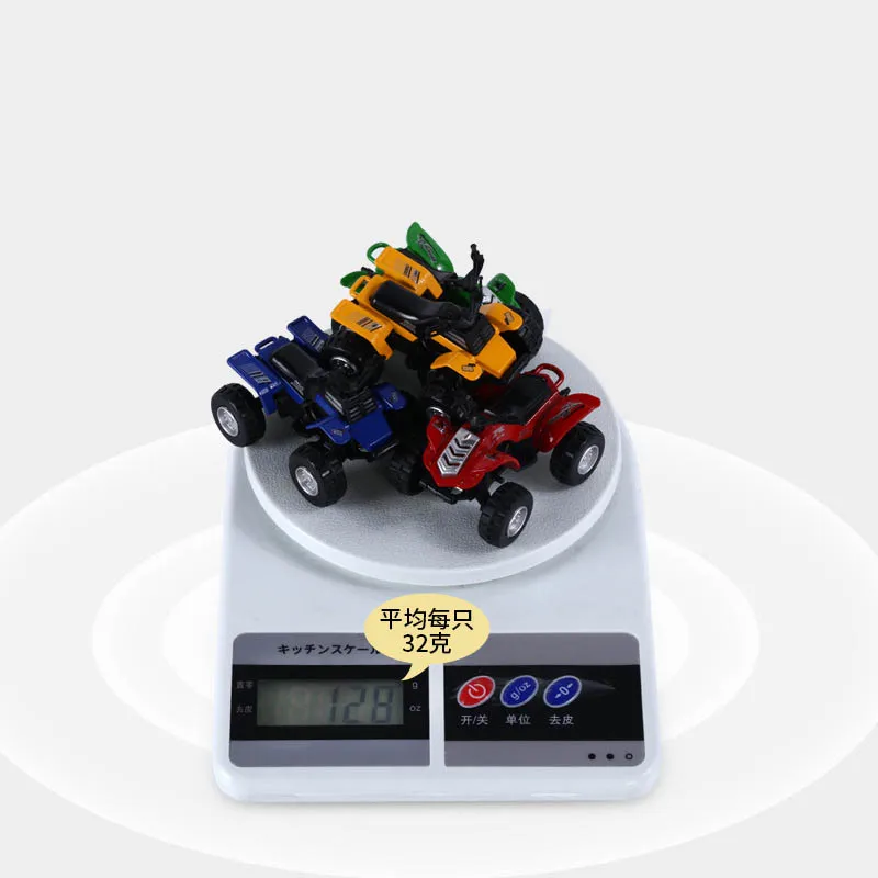 1:64ビーチバイク四輪バギーカー合金モデル子供用プルバックカーおもちゃミニポケット慣性グライディングカー男の子ギフト