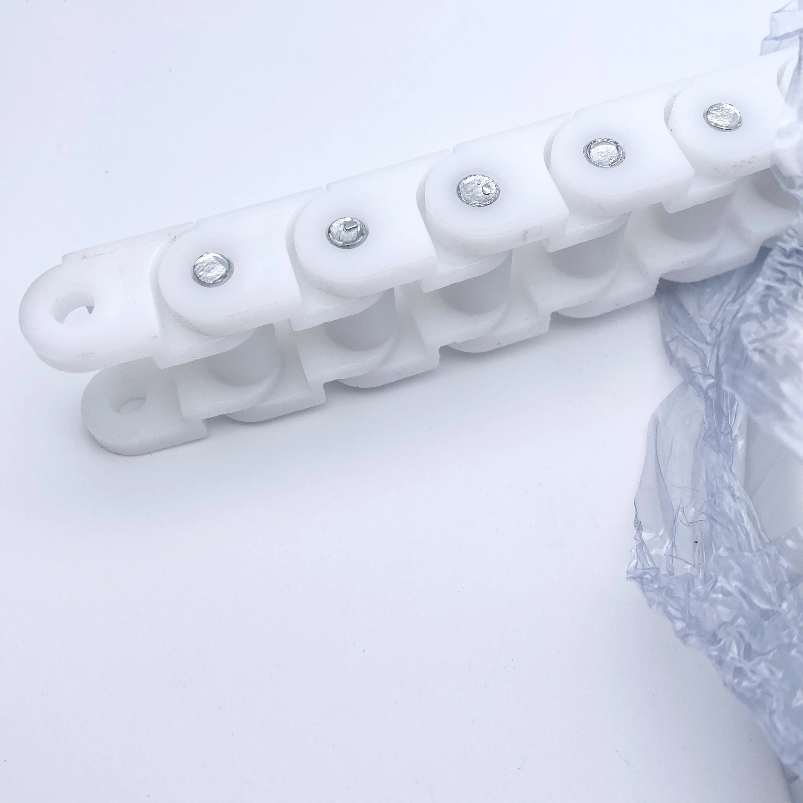 Imagem -03 - Corrente de Plástico de Engenharia Rs60p Corrente de Rolo com Metros de 60p Resistente ao Desgaste