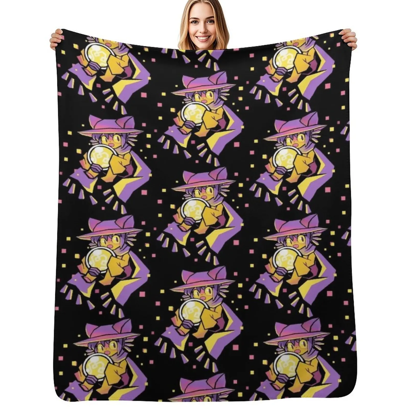OneShot - NikoFunny Pack of Niko _OneShot_ Dm me for customized(1) Throw Blanket Hairys Designers Plush Softest Blankets
