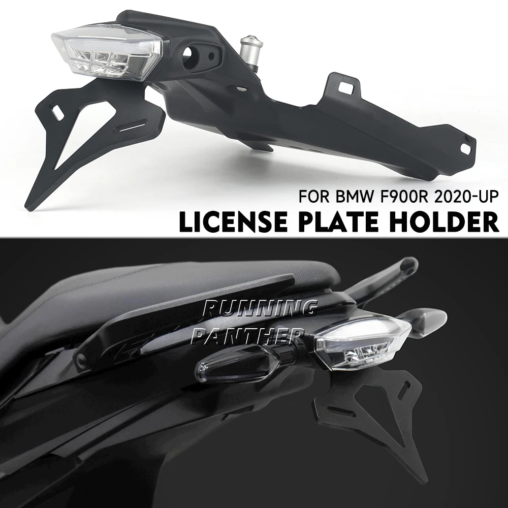 

Motorcycle Rear Short Tail Stock FOR BMW F900R F 900 R F900 R 2020- License Plate Holder Tailstock Bracket Integrated LED Light